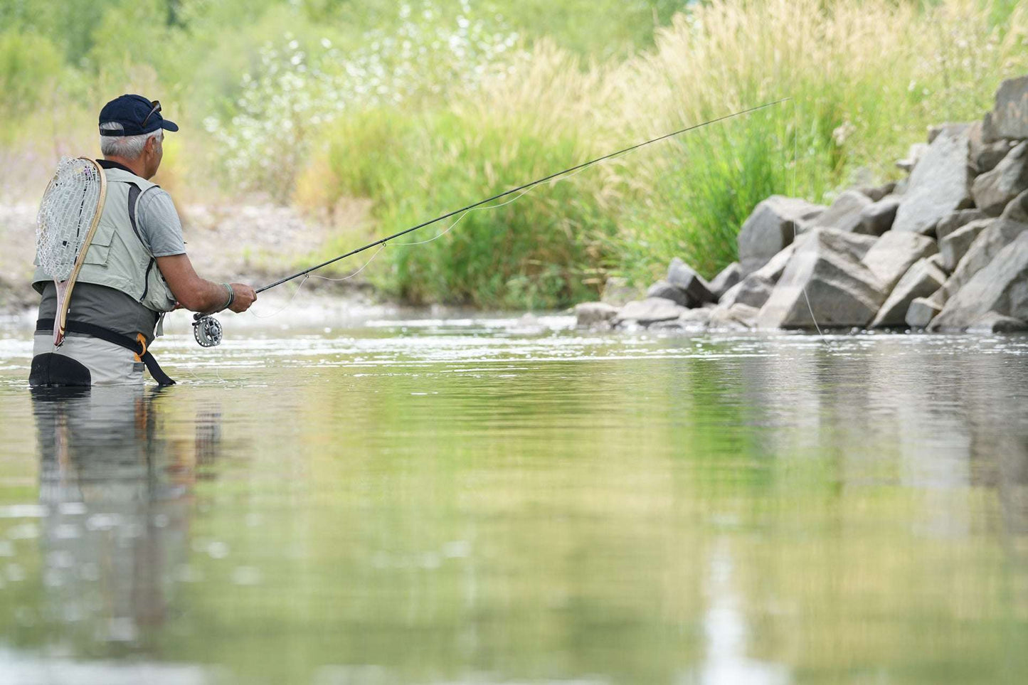Barbless White Wulff Classic Hair Wing Dry Fly - 1 Dozen Flies Hook Size 12
