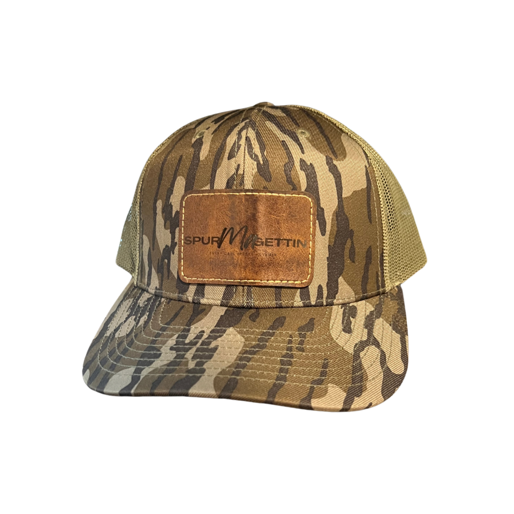 Richardson 112 Leather Patch Core Spur-Ma-Gettin Logo Snapback