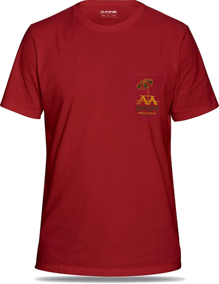 Kau Kau Pocket T Deep Red