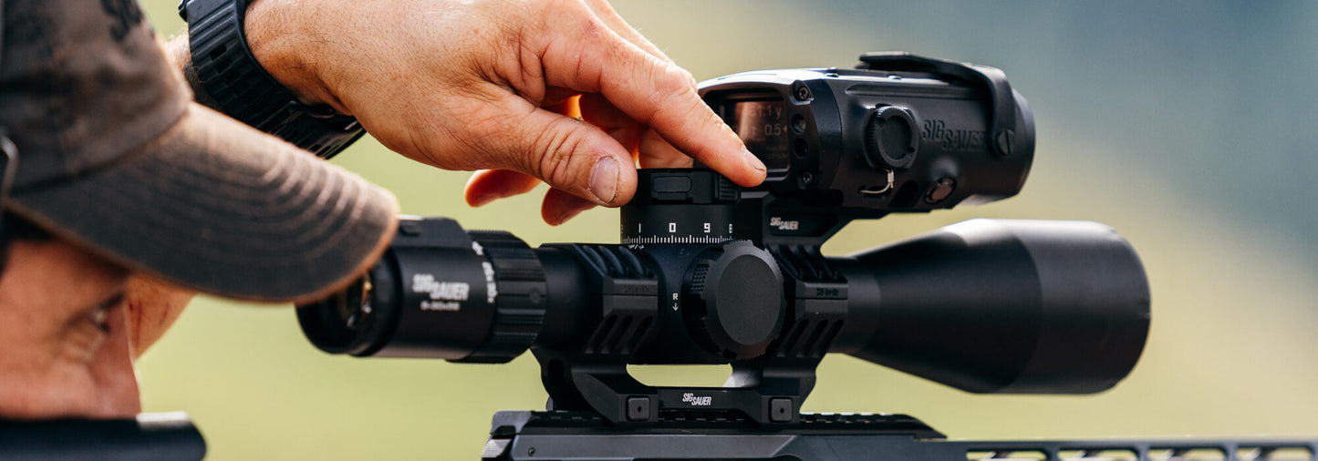 Sig Sauer KILO Warp 6K | 4500 Yard Weapon Mounted Rangefinder w/ Ballistic Aiming Assistant