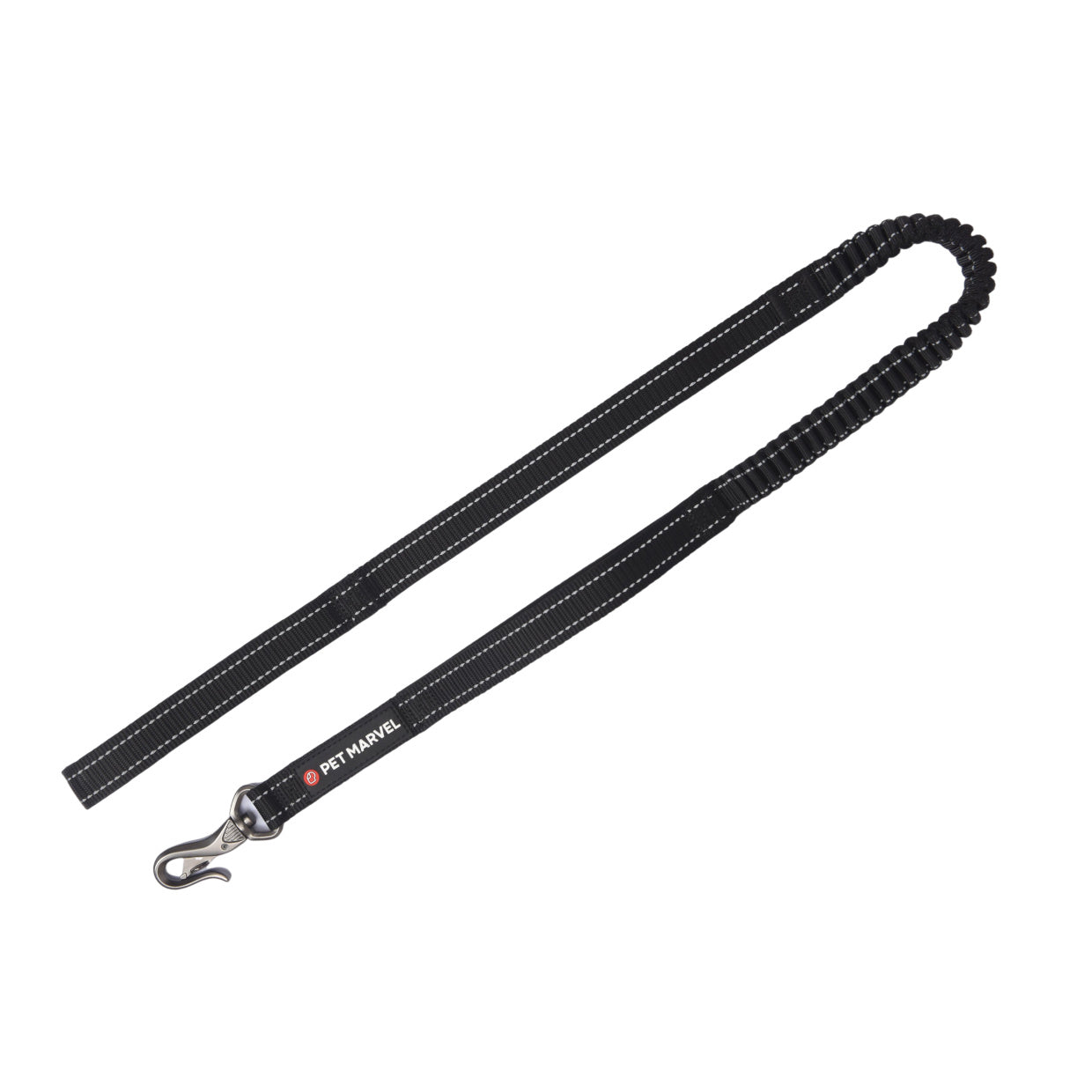 PETMARVEL 4-6 FT Shock Absorbing Tactical Dog Leash with Dual Handles for Training and Control