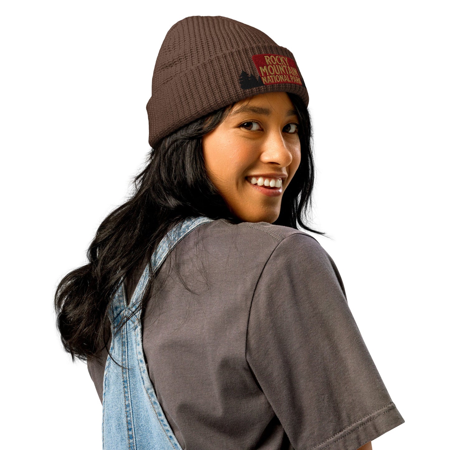 Rocky Mountain National Park Embroidered Beanie
