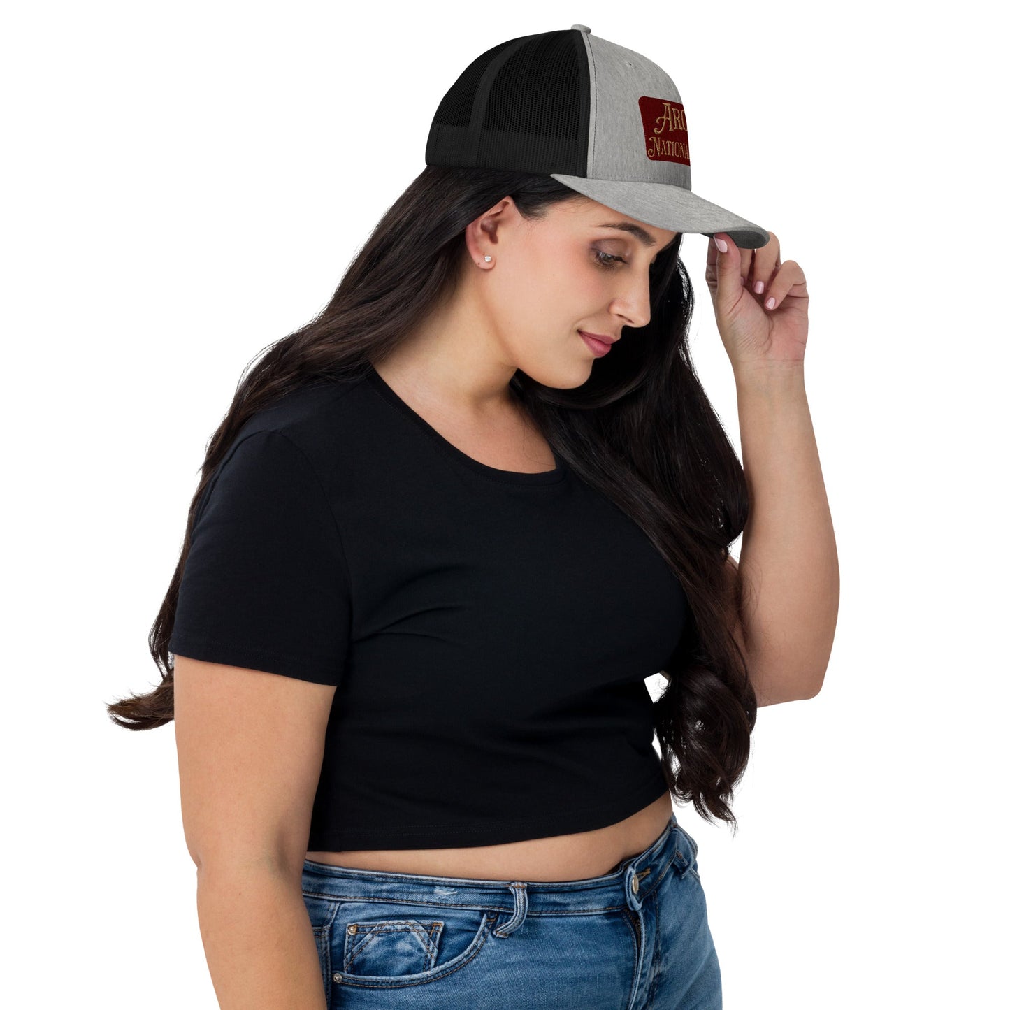 Arches Embroidered National Park Trucker Hat