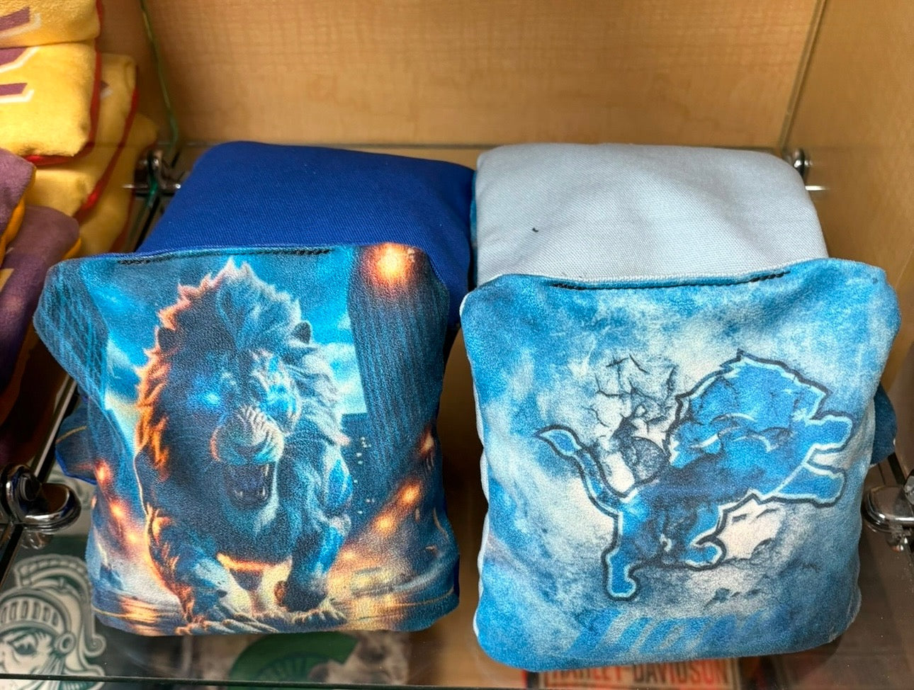 Detroit Football Team Pro Style Cornhole Boards