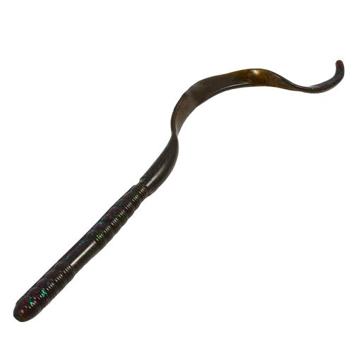 Ribbon Tail Worm 10" -  Black Emerald
