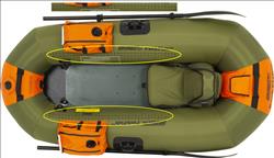 The PF7 PackFish™ Inflatable Fishing Boat - Deluxe Fishing Package
