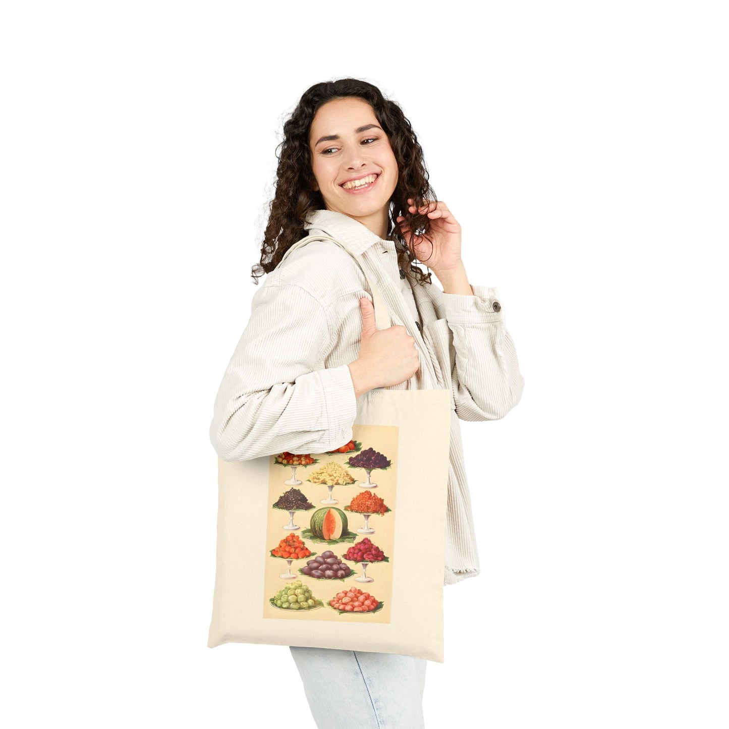 Vintage Fruit Tote