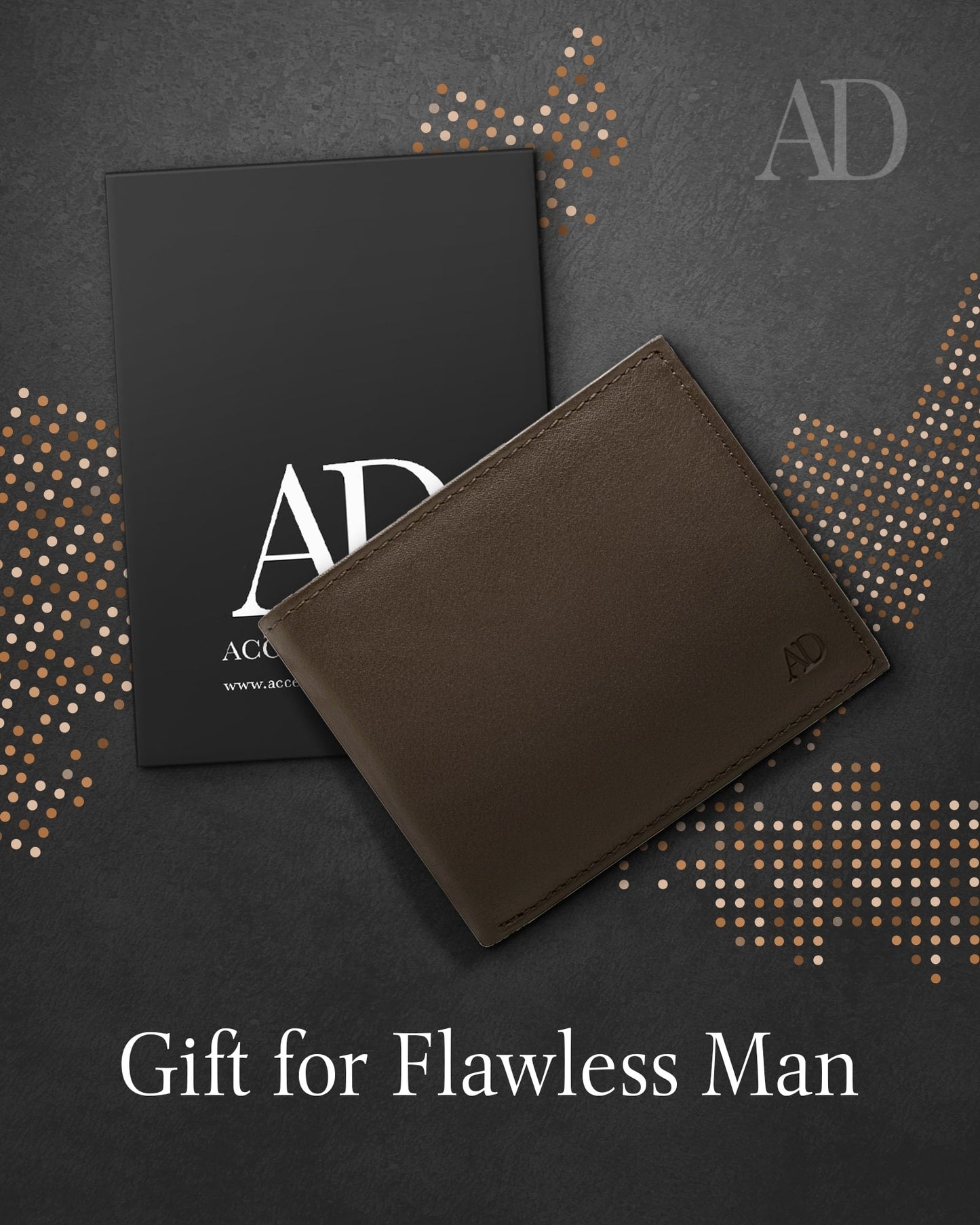 Bifold Wallet With Flip-Up ID Window