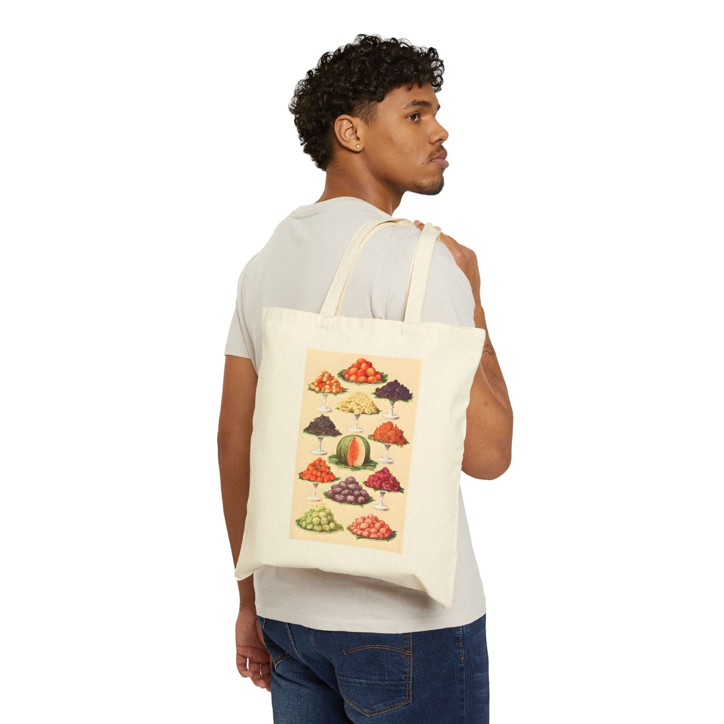 Vintage Fruit Tote