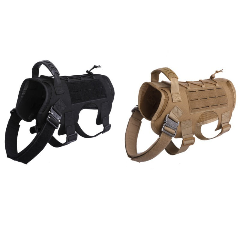 Tactical Dog Harness for Large Dogs - Durable, Adjustable, and Comfortable Design