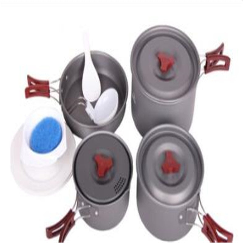 Picnic Cookware Set - Camping Pot Set for Outdoor Adventures