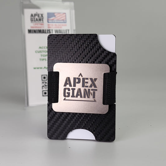 Wallet - Carbon Fiber Tactical Armor Black - APEX GIANT