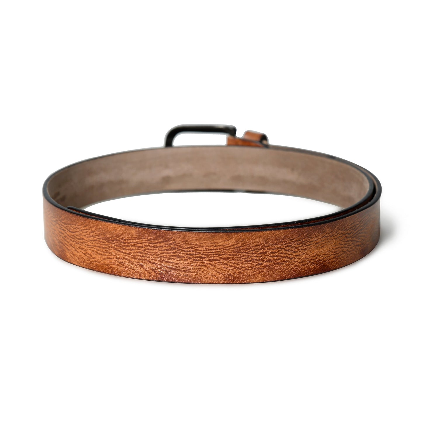 Formal Tan Leather Belt for Men