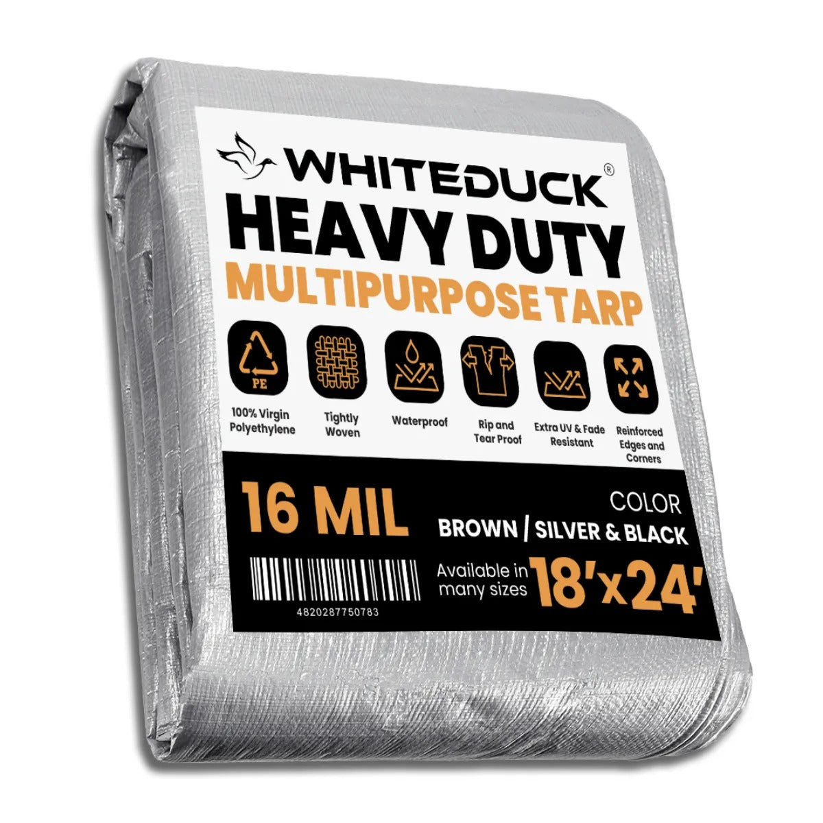 18’ x 24’ Super Heavy Duty Poly Tarp