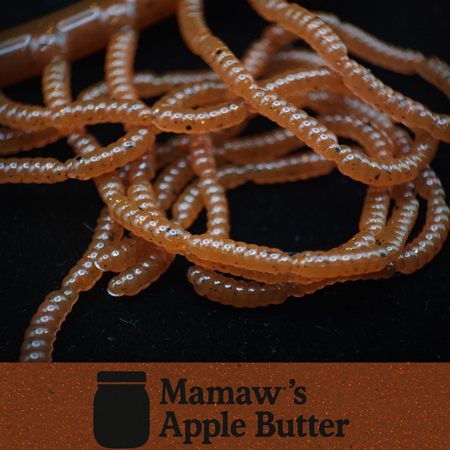 Jar of 0.5" Inch Micro Maggot Fly Larvae "The Apple Maggot"
