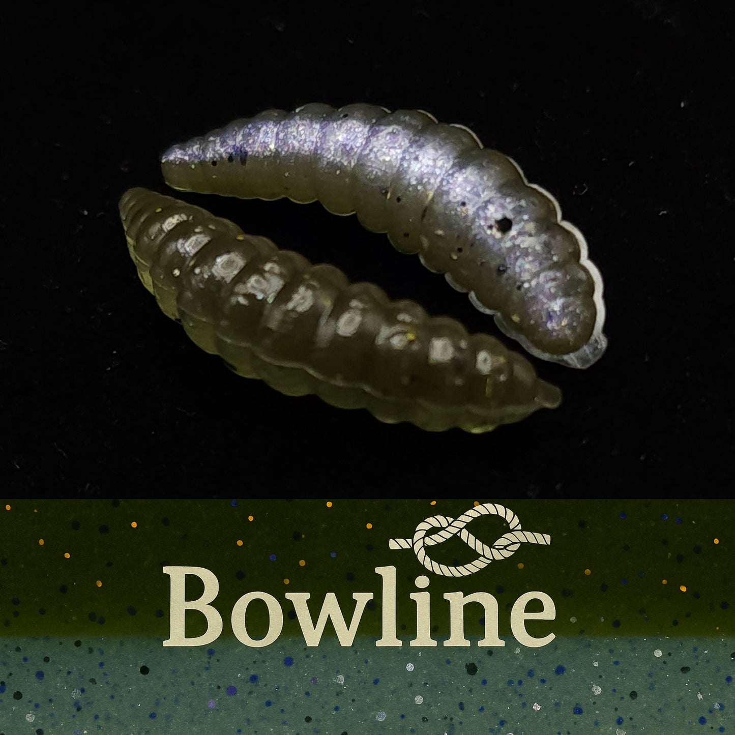 Jar of 1" Waxworm "The Tater Bug"