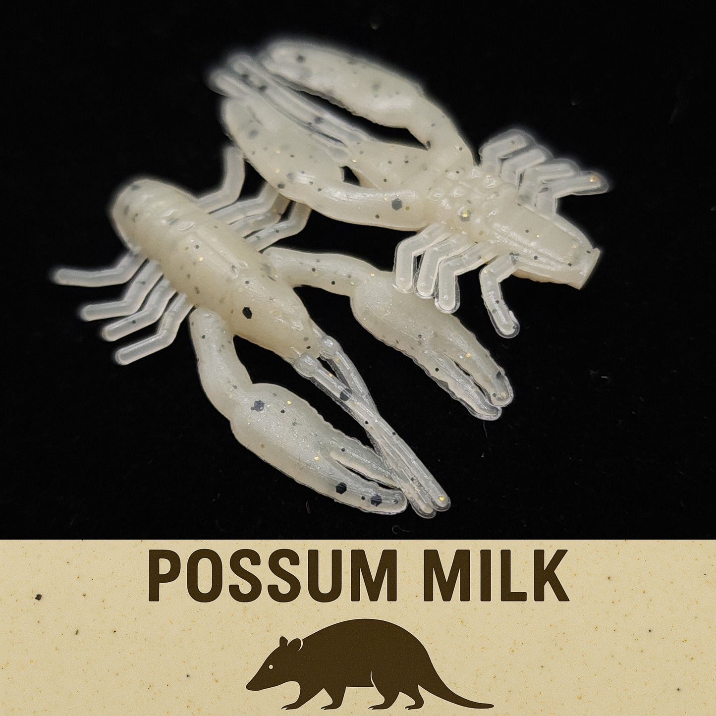 Jar of 1" Inch Micro Crayfish "The Creek Crawler"