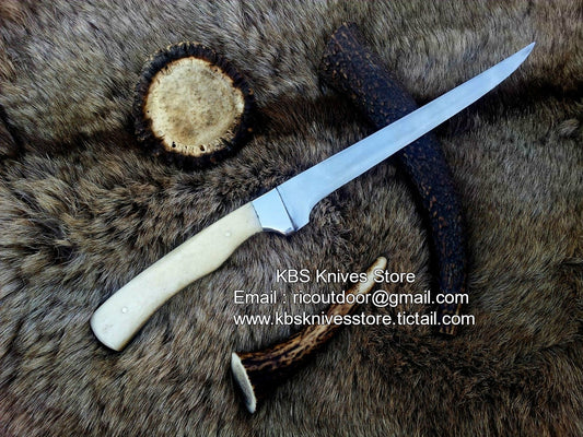 Best Fillet Knife for Salmon – Handmade D2 Steel Precision