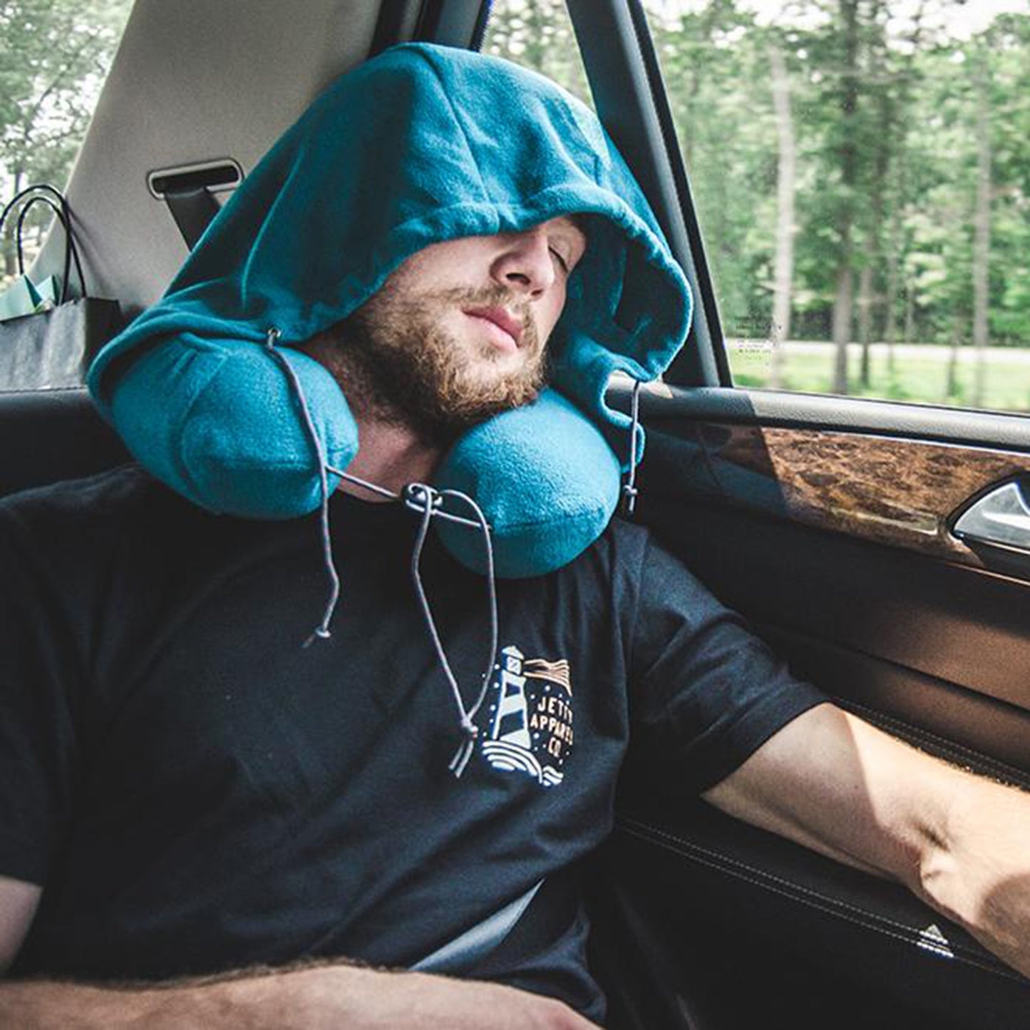 Grand Trunk Hooded Travel Neck Pillow