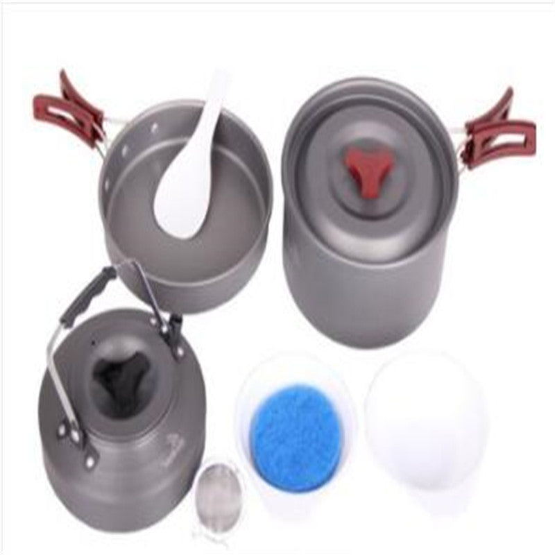 Picnic Cookware Set - Camping Pot Set for Outdoor Adventures