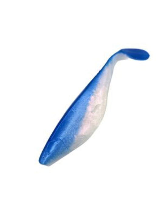 Shad 4" - Pearl Blue Back