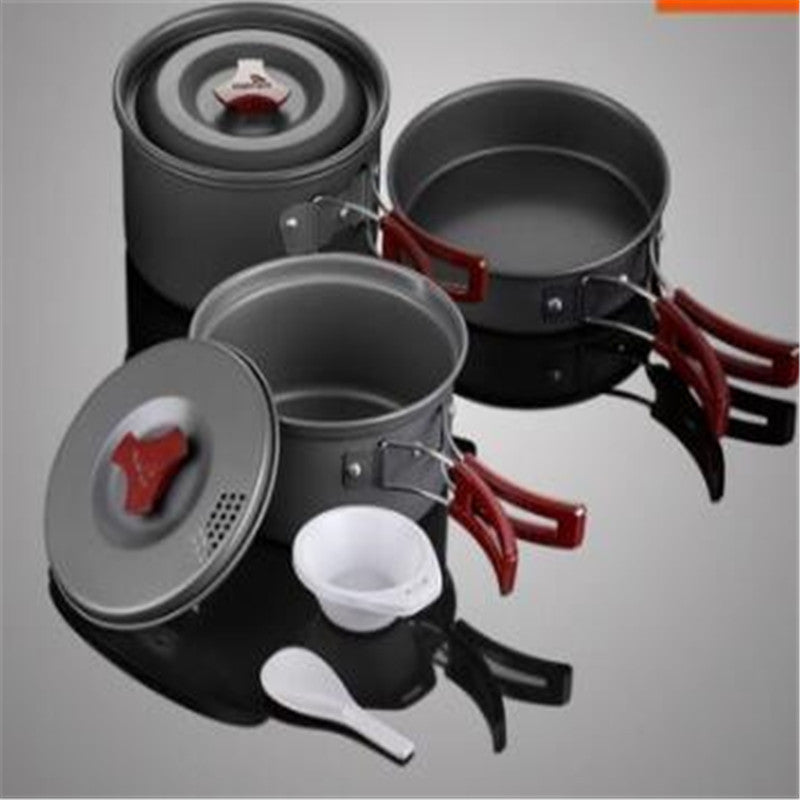 Picnic Cookware Set - Camping Pot Set for Outdoor Adventures