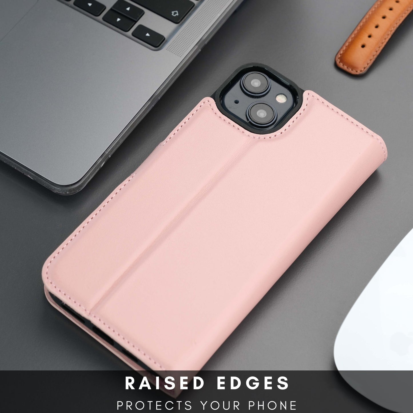 Casper iPhone 16 Wallet Case Leather MagSafe