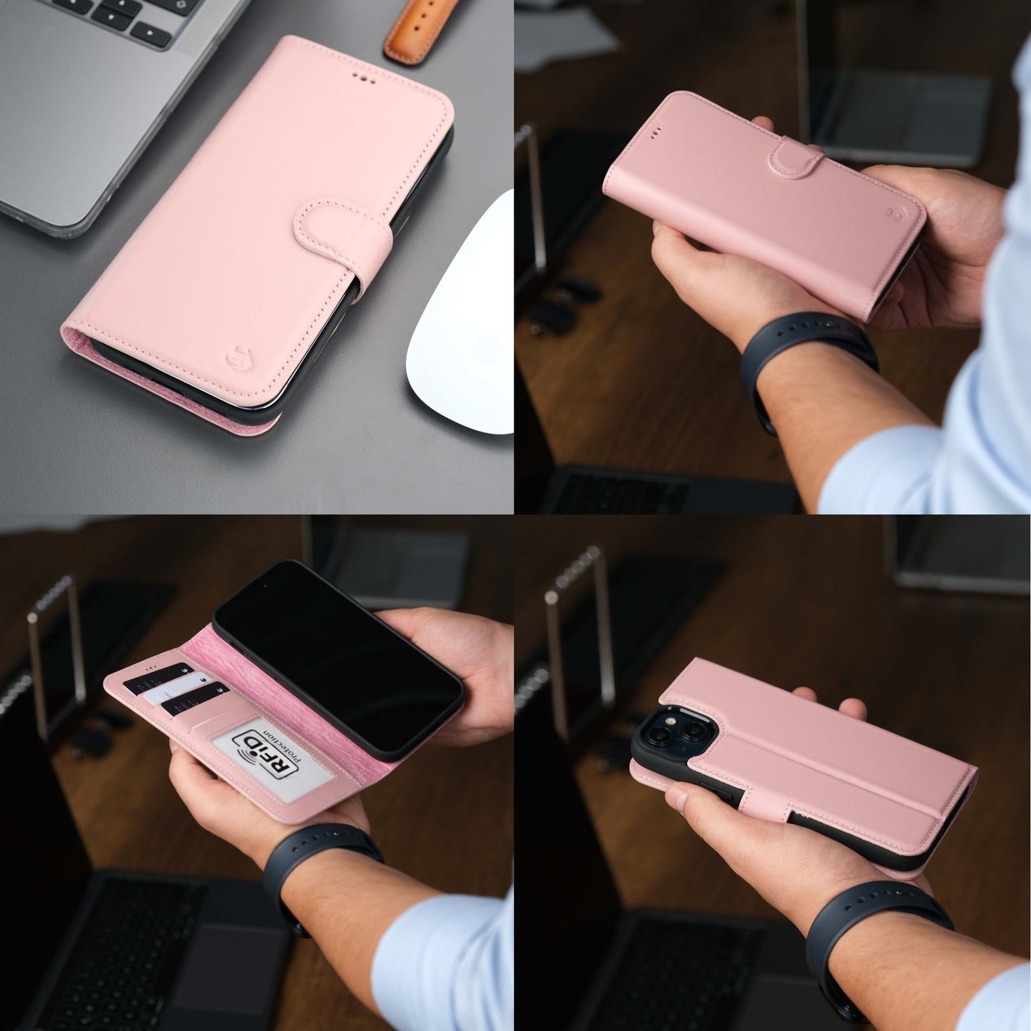 Casper Leather iPhone 14 Pro Wallet Case | MagSafe