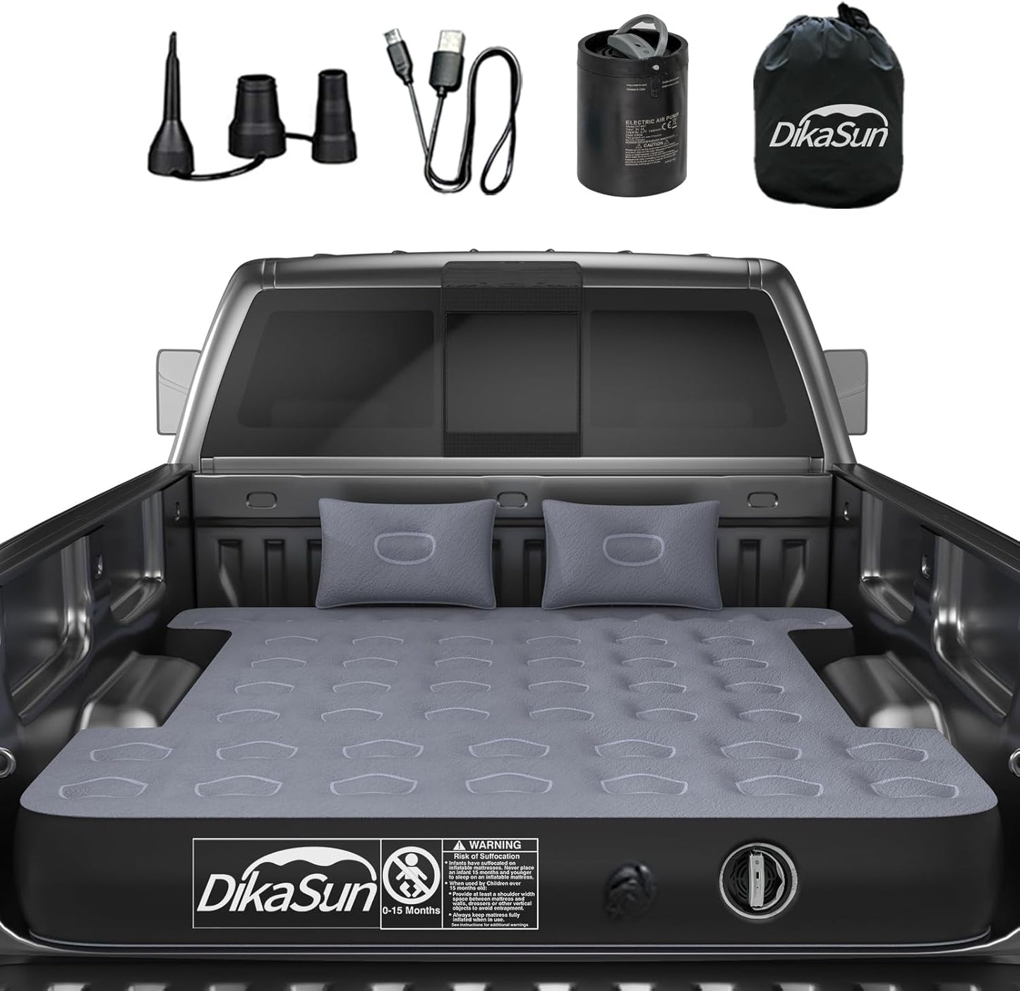 DikaSun GMC  5.5-5.8ft | 6-6.5ft  Truck Bed Air Mattress