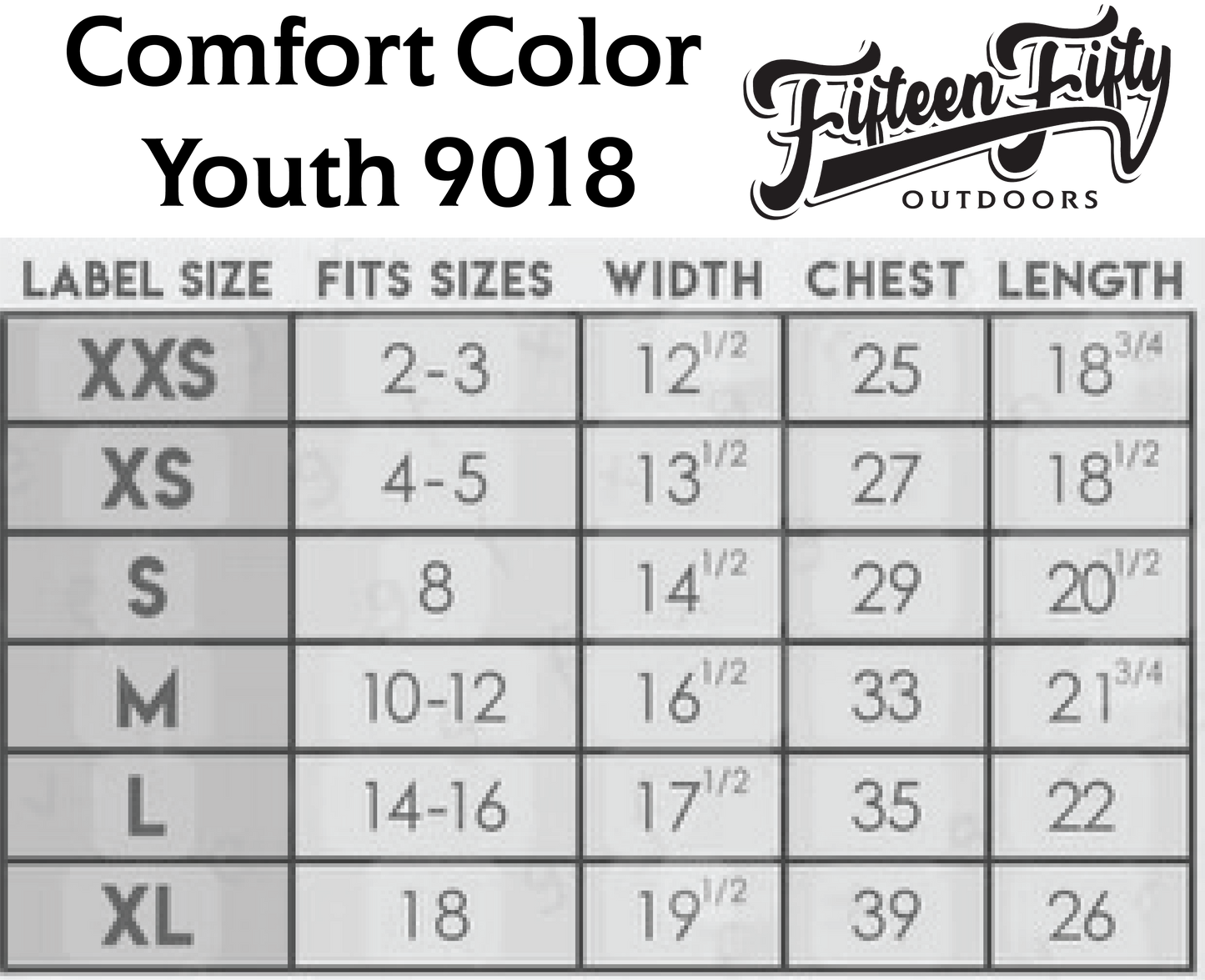 1550 Logo Youth Tee