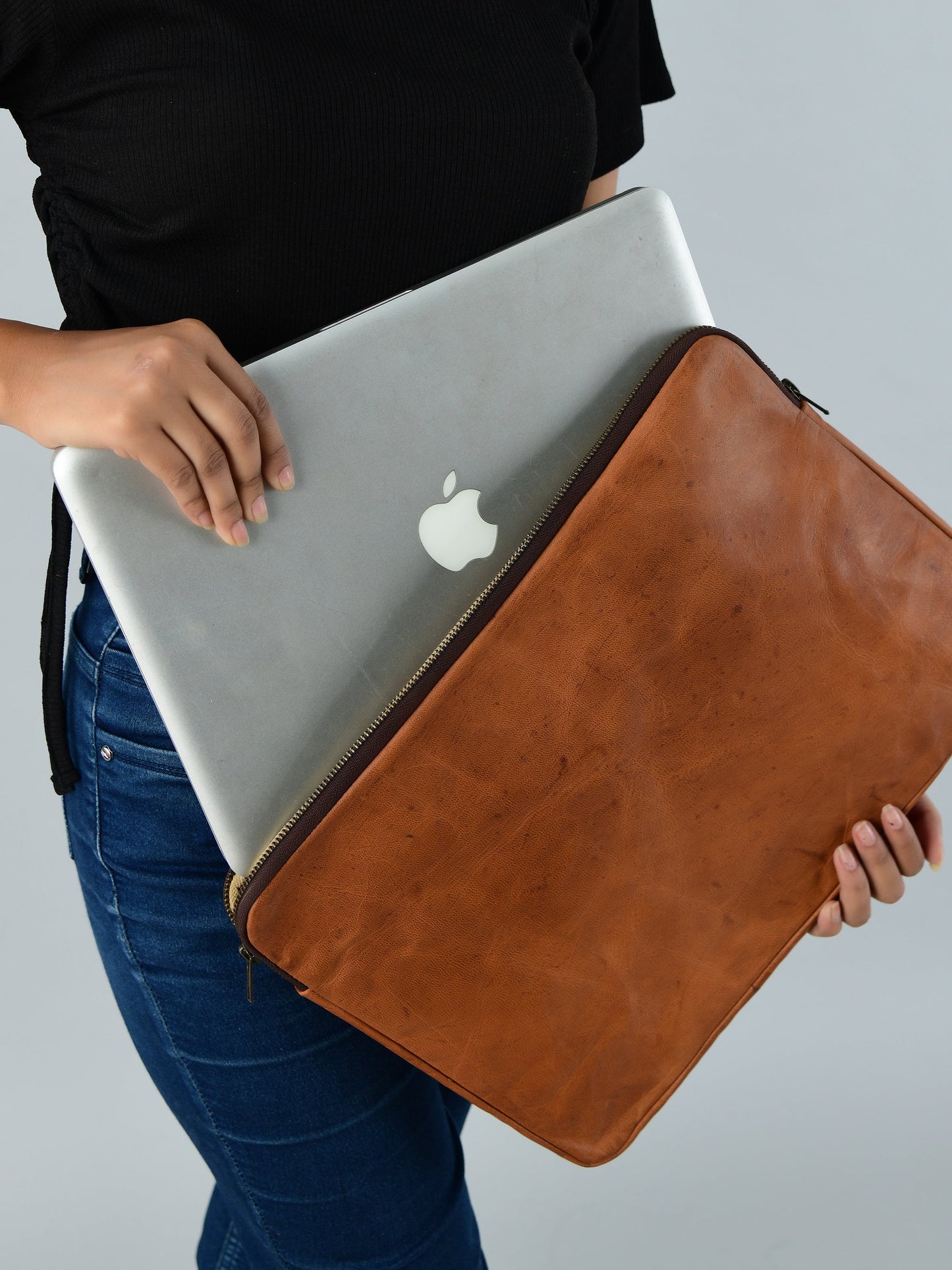 Zento Laptop Sleeve - Tan Brown