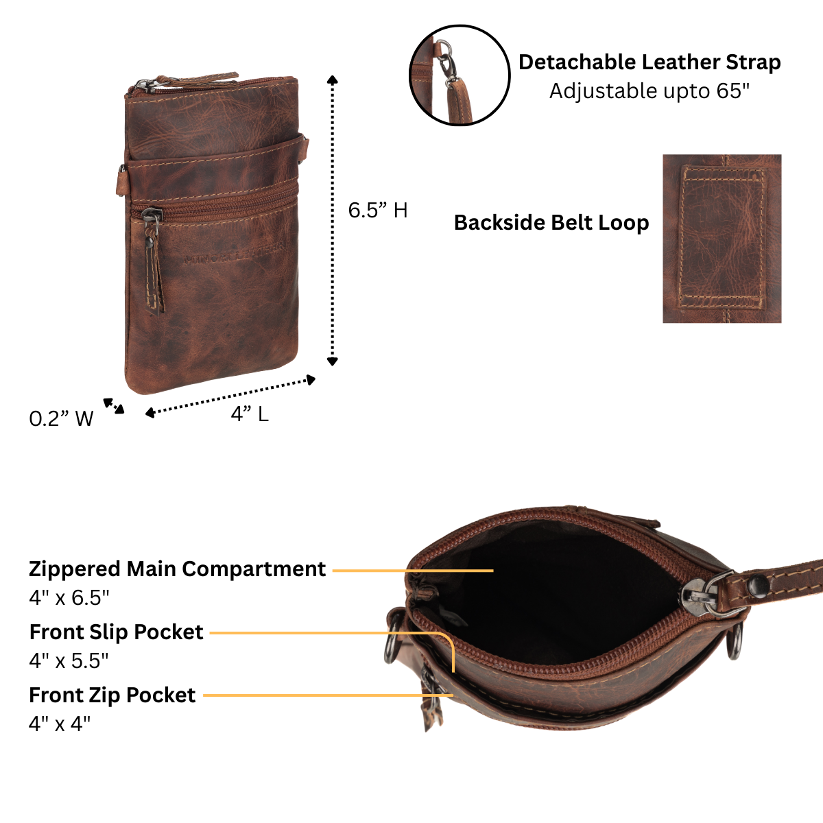 Ashford Sling Bag Chestnut