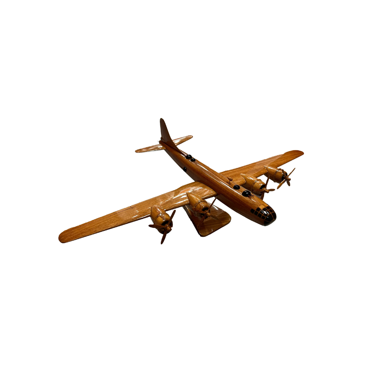 B-29 ( B29 ) Super-fortress Mahogany Wood Desktop Aviation Model