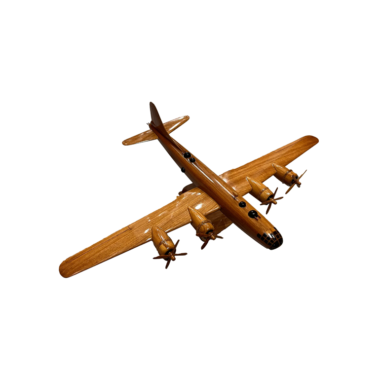 B-29 ( B29 ) Super-fortress Mahogany Wood Desktop Aviation Model