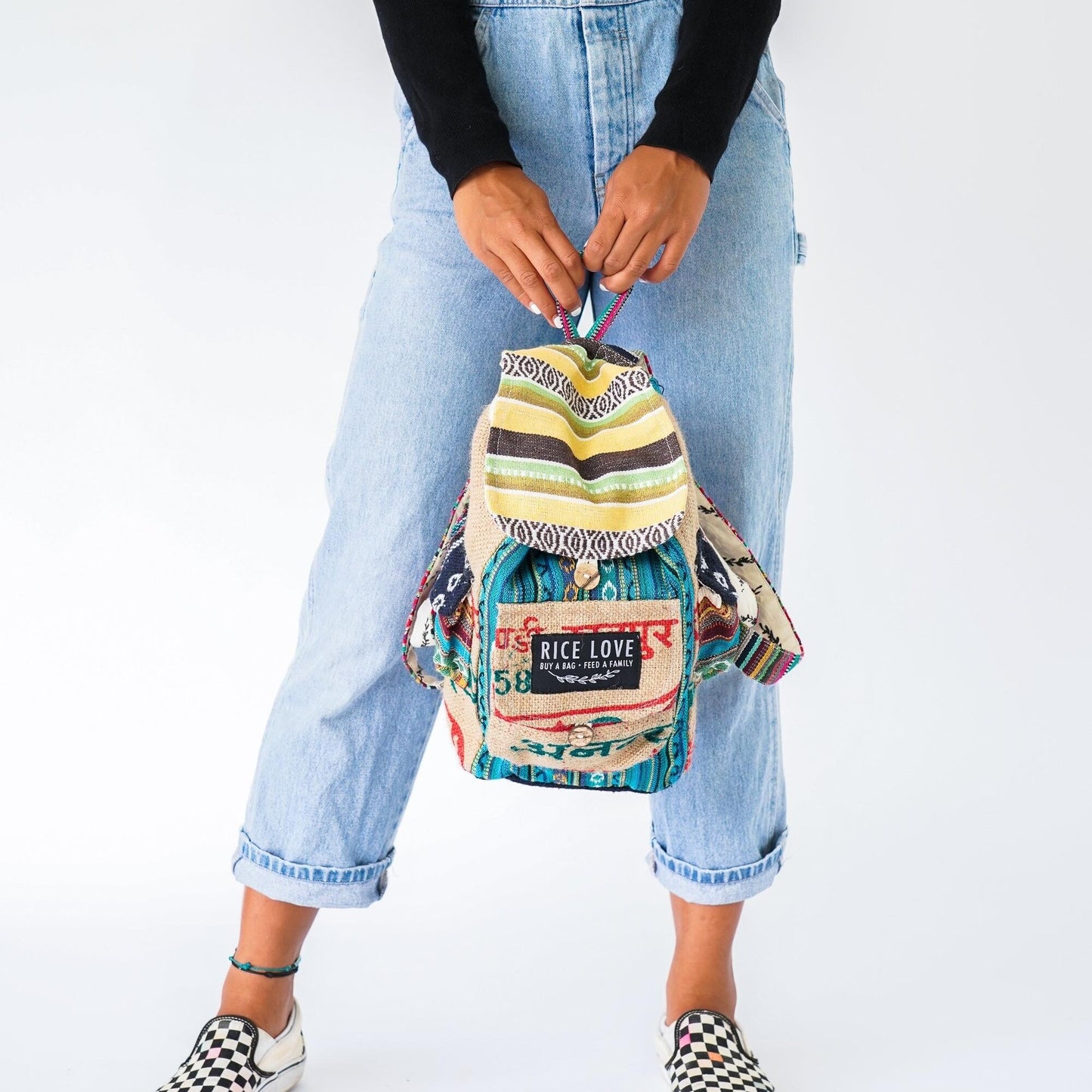 Mini Recycled Travel Backpack Goa