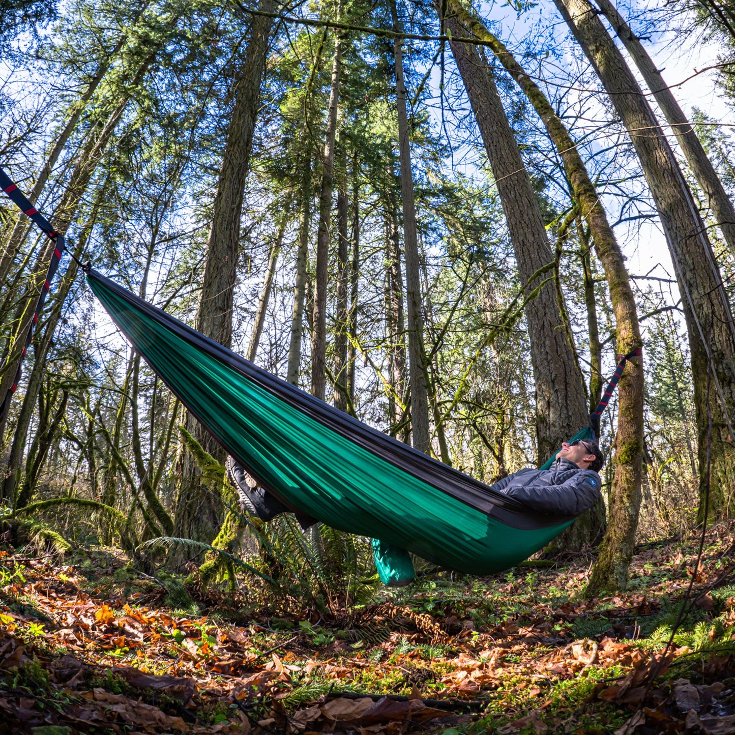 Grand Trunk Double Deluxe Hammock w/Straps