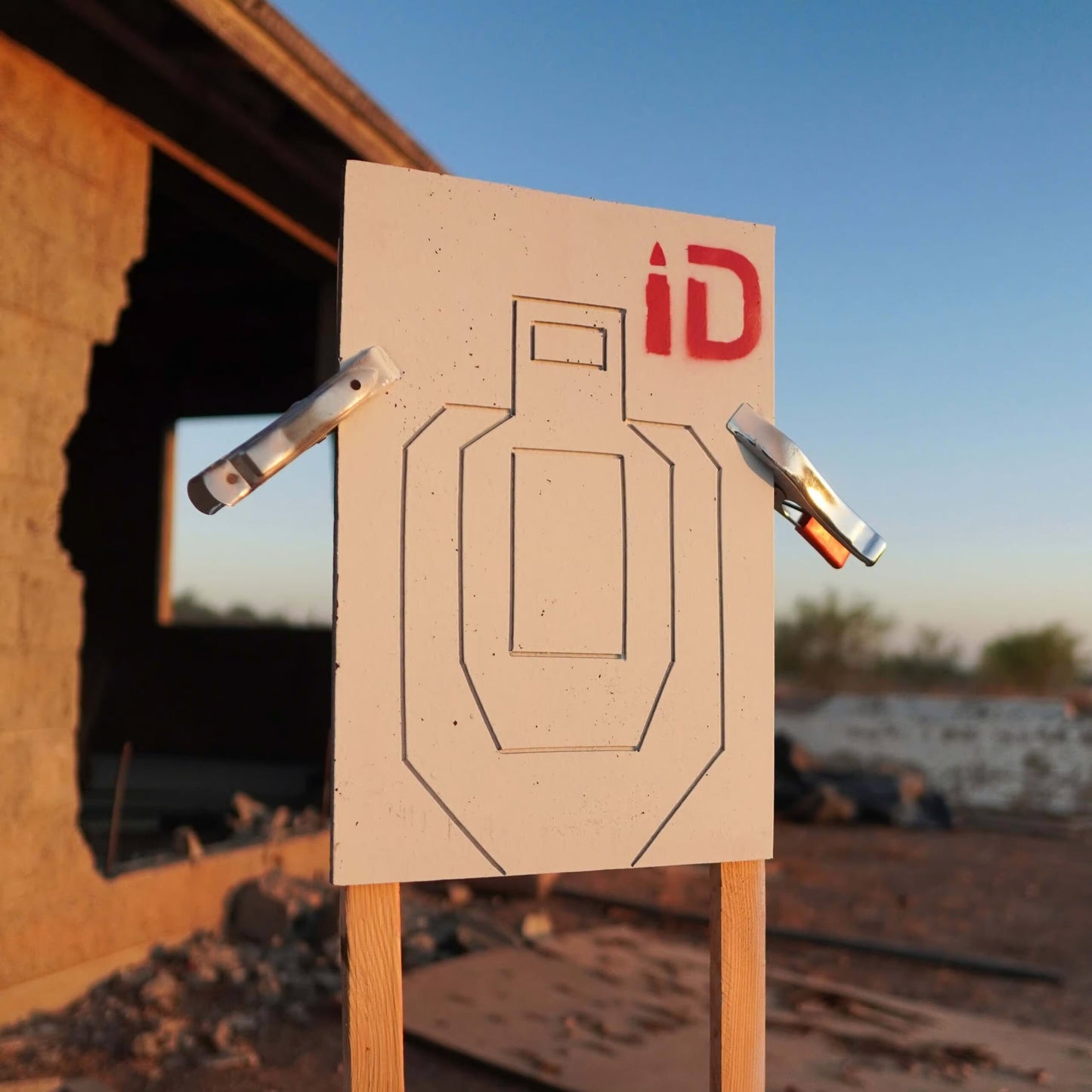 Half Size Infinity Target