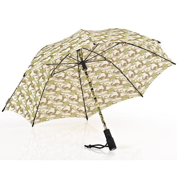 Swing Flashlight Trekking Umbrella – Ultra-Lightweight, Durable Frame with Integrated Detachable LED Flashlight, Windproof Design & UPF 50+ UV Protection
