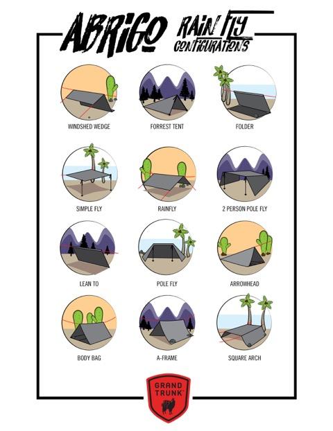 Grand Trunk Abrigo Rain Fly & Shelter