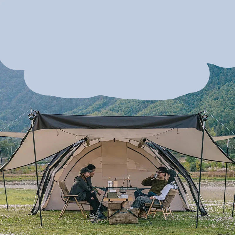 Weatherproof Camping Shelter for Groups