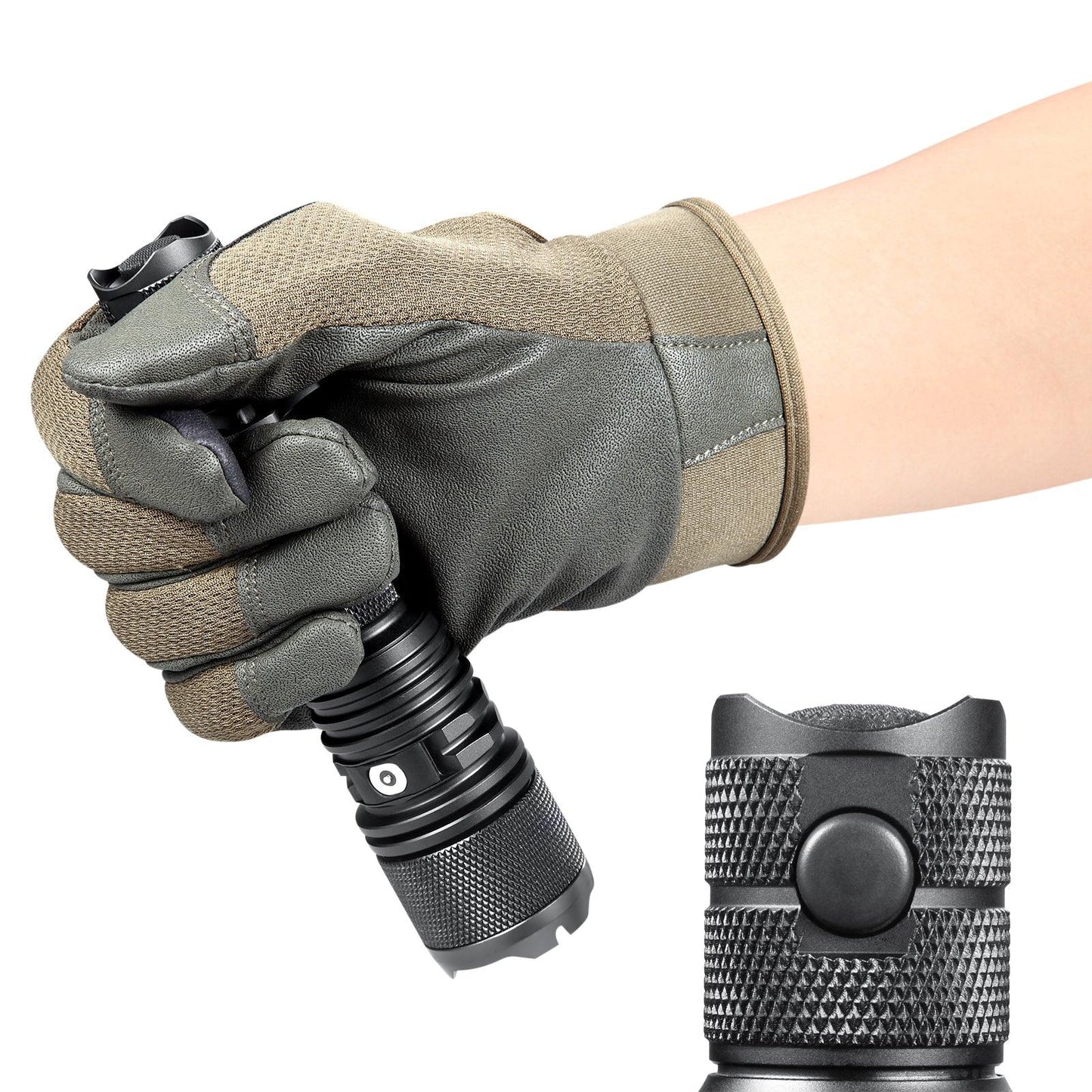 Warrior GEN5 LT-(Long Throw) - 3050 Lumen   480 Meter   Tactical Flashlight
