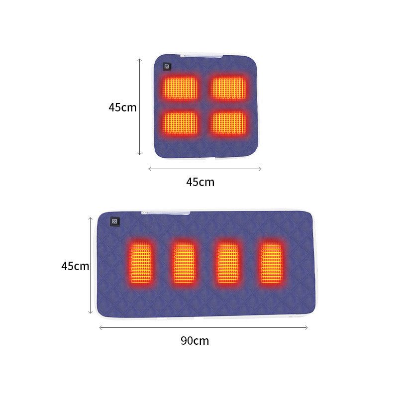 Stay Warm Anywhere with LITEGUEST Heated Seat Cushion – Portable & USB