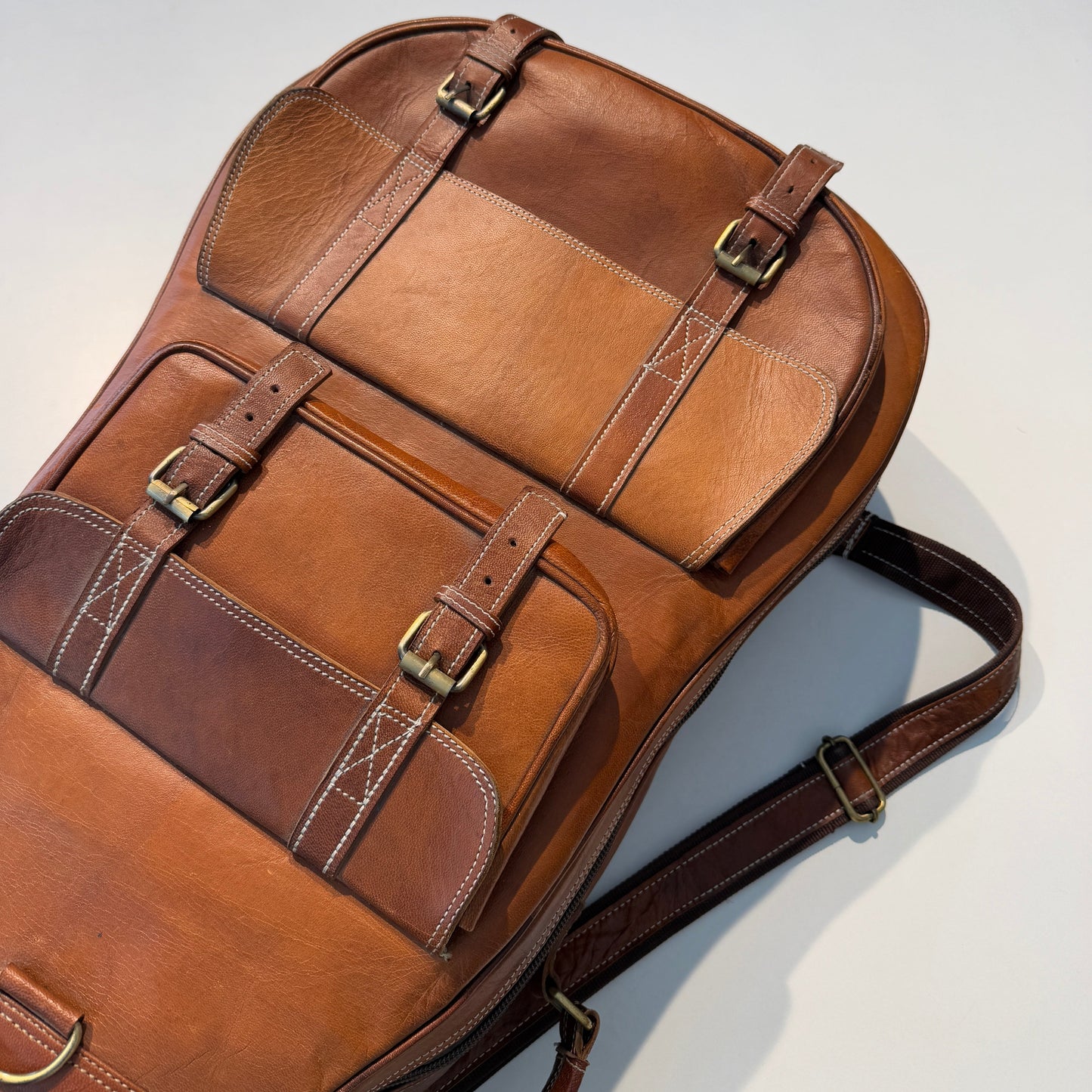 Personalized Leather Guitar Case