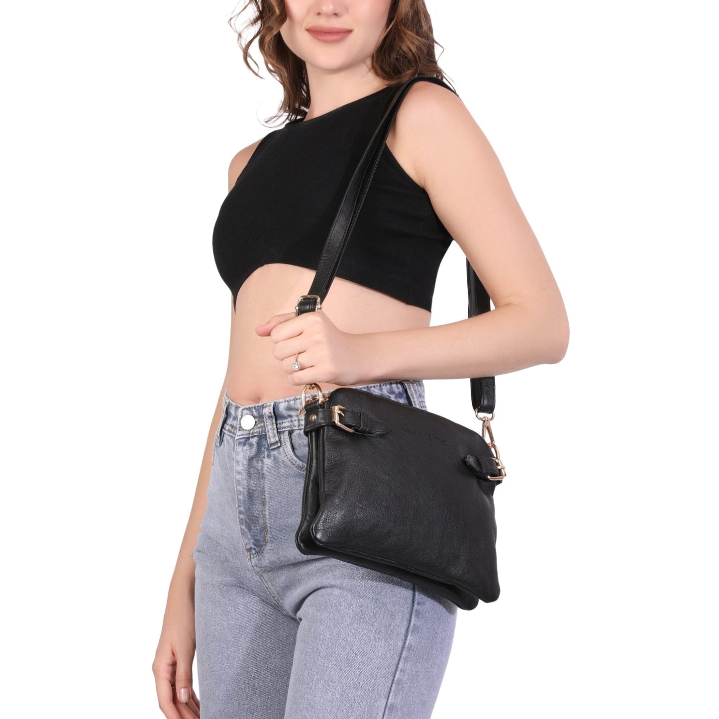 Sofia Crossbody Bag Black