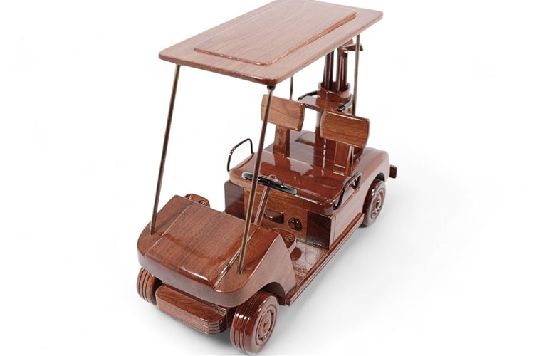 Golf Cart with Clubs
