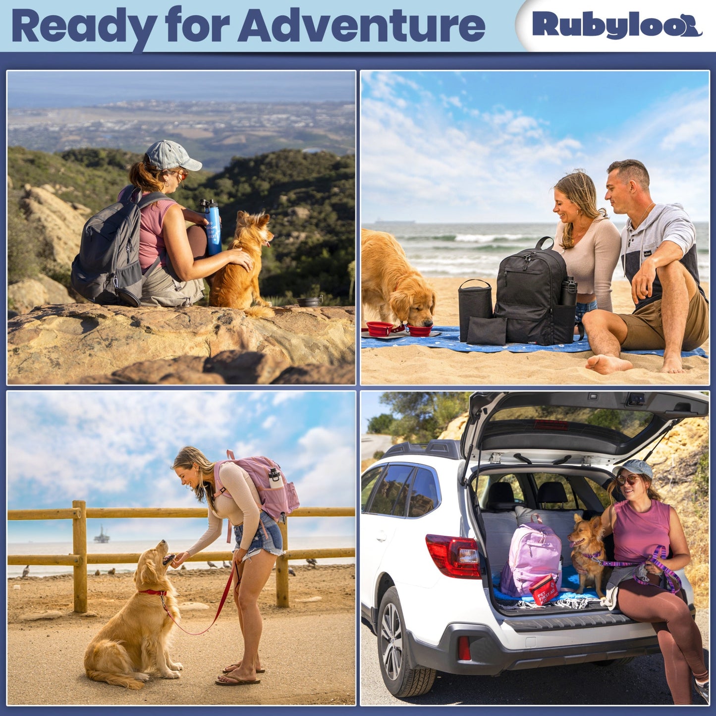 The Original Doggy Bag™ Backpack for Dog Supplies