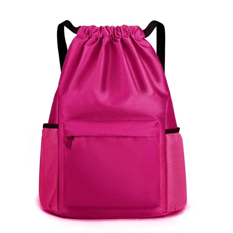 Waterproof Drawstring Backpack for Travel & Fitness