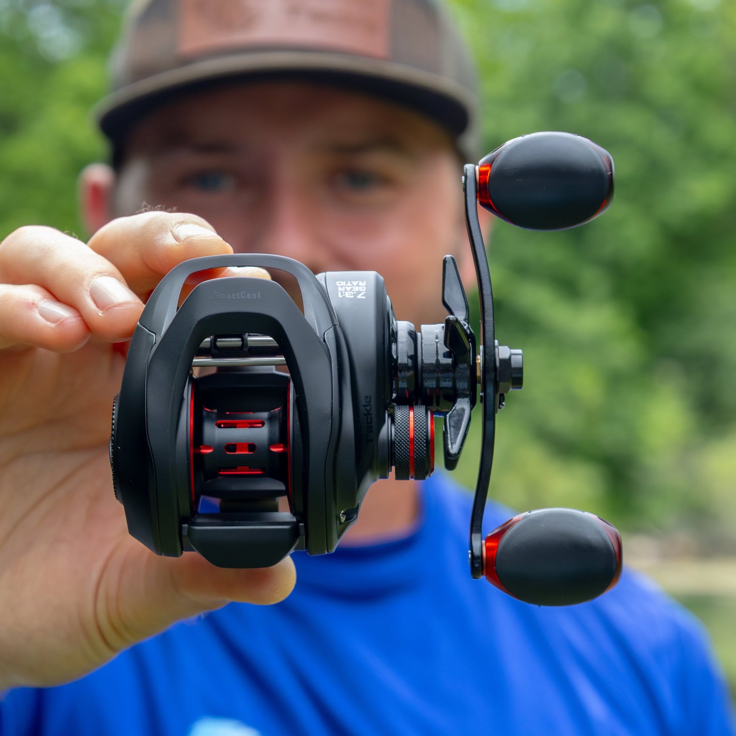 Reaction Tackle Baitcasting Fishing Reel – ReactCast Edition- High-Speed 7.3:1 Gear Ratio - NEW