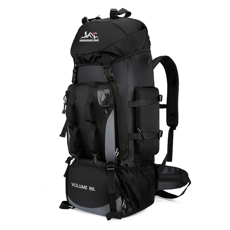 90L Waterproof Hiking Backpack Large Camping & Trekking Rucksack