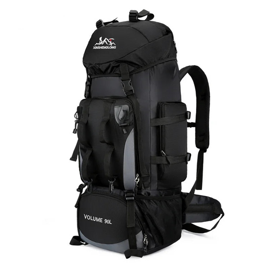 90L Waterproof Hiking Backpack Large Camping & Trekking Rucksack